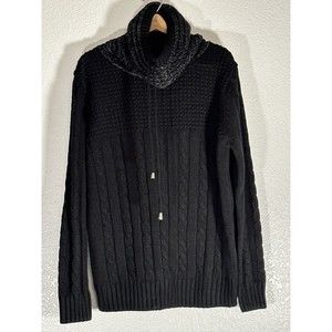 Amongst Others Black Pullover Cowl Neck Sweater Women's XL